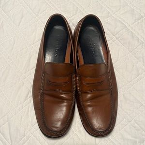 Cole haan brown loafers